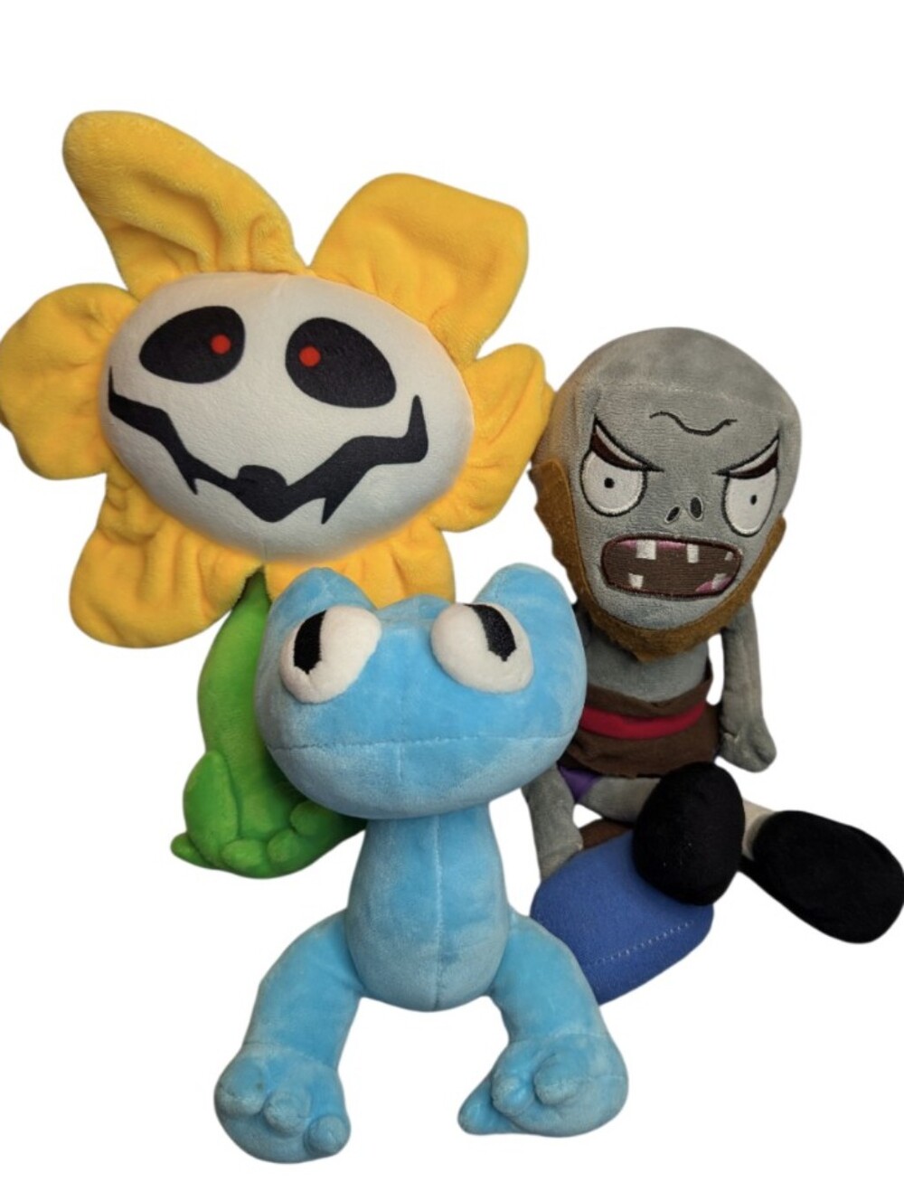 Plush Toy Bundle – Undertale, Rainbow Friends & Plants Vs Zombies